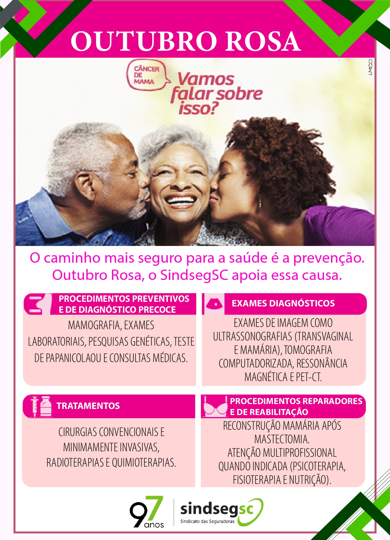 25.10.2021 Outubro Rosa: Vamos falar sobre isso?